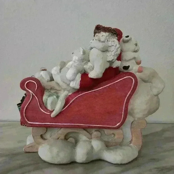 Lmt. Ed. Vintage "Santa In Dreamsicle Land" 1st Edition 1992 - Picture 5 of 7